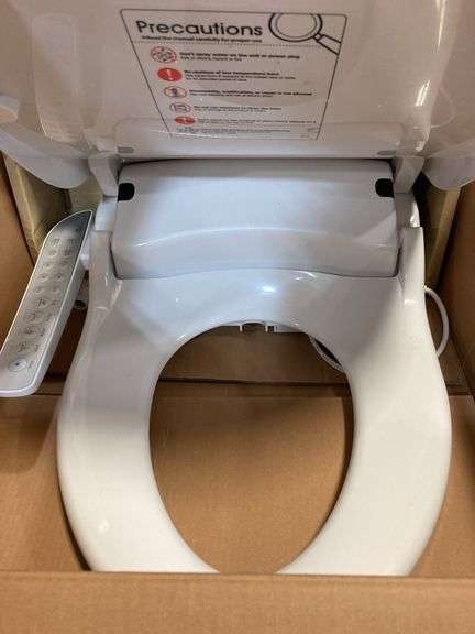 BIO BIDET
HD-7000 Electric Bidet Seat for Elongated Toilets in White with Fusion Heating Technology