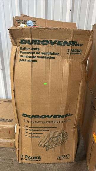7- Durovent
22 in. x 4 ft. Rafter Vent (Pack of 10)