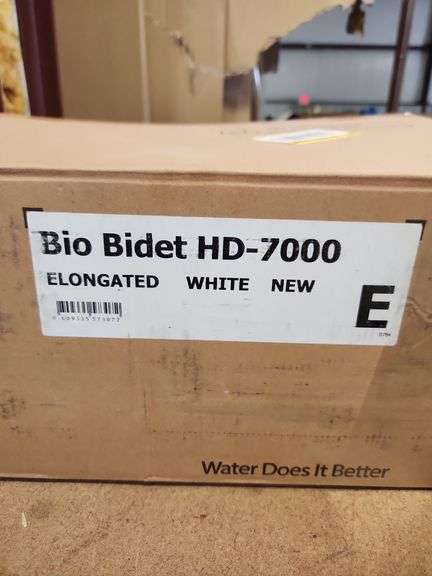 BIO BIDET
HD-7000 Electric Bidet Seat for Elongated Toilets in White with Fusion Heating Technology