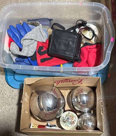 Reflective Spheres, Christmas Figurines, Gloves, and HI-PRO Bag