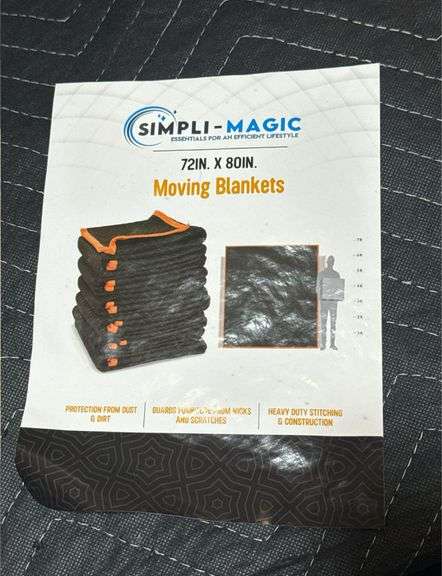 Simpli Magic 72” x 80” Moving Blankets