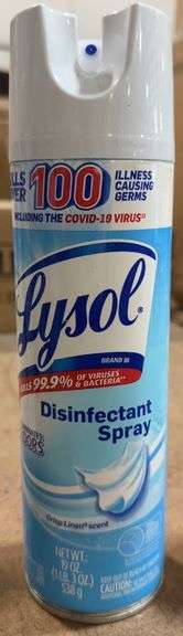 Lysol Disinfectant Spray - Clean Linen - 19oz