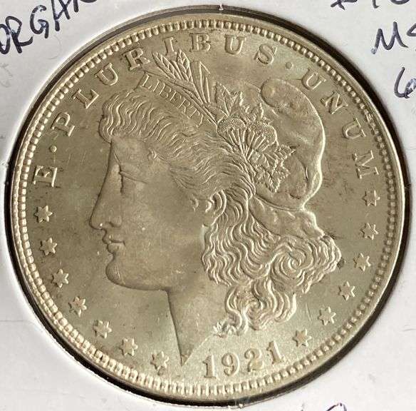 1921-P Morgan Silver Dollar