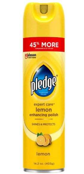 Pledge
14.2 oz. Lemon Wood/Leather/Stainless Steel Enhancing Furniture Polish
