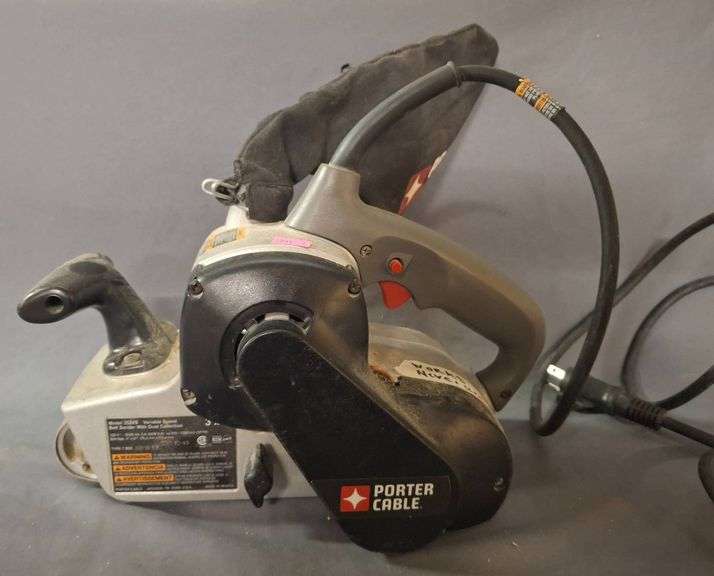 Porter-Cable 352VS Belt Sander w/ Dust Collection - Oahu Auctions
