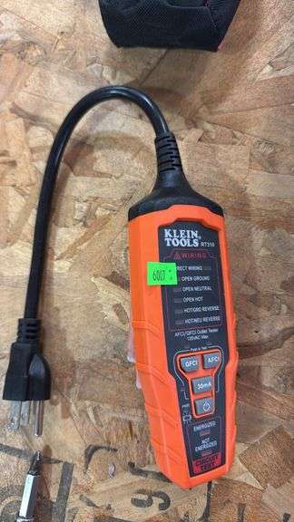 Klein tools GFCI outlet tester