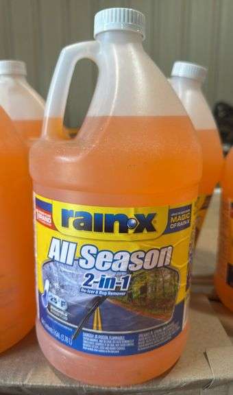 Rain-X
128 fl. oz. -25°F 2-in-1 with Bug Remover Windshield Washer Fluid