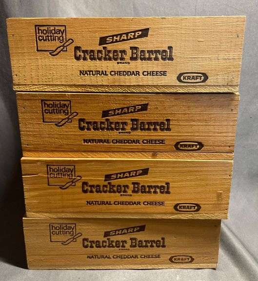 Kraft Cracker Barrel Cheese Boxes with Sliding Lids - Metzger Property ...