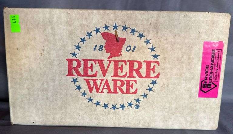 Revere Ware 1401 1-Quart Covered Sauce Pan, Copper-Clad Stainless Steel, Sealed