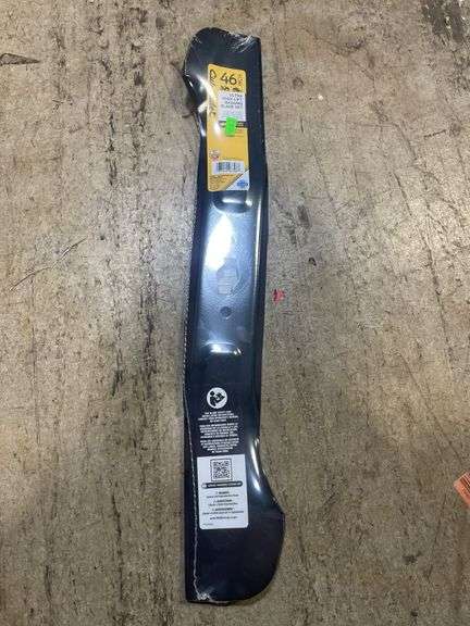 Cub Cadet
Original Equipment High Lift Blade Set for Select 46 in. Riding Lawn Mowers with S-Shape Center OE# 742-05510,742P05510