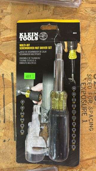 Klein tools multi bit screwdriver, missing bits