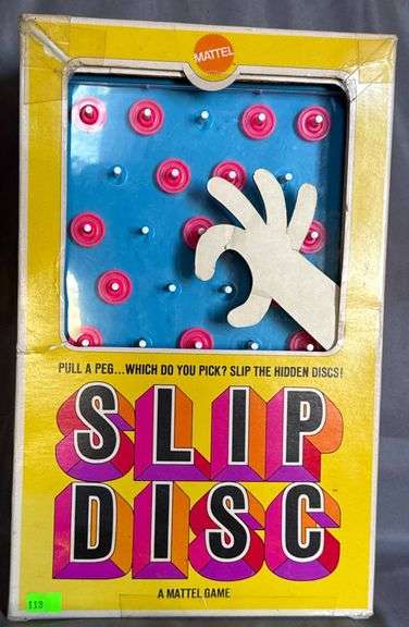 Mattel ‘Slip Disc’ Tabletop Game in Original Box