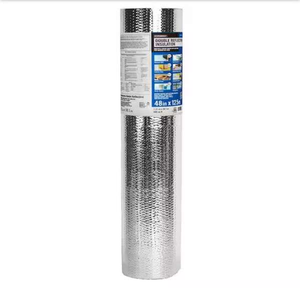 Everbilt
48 in. x 125 ft. Double Reflective Insulation Radiant Barrier