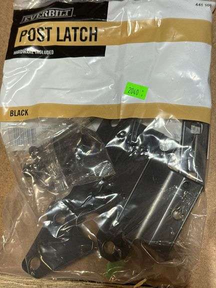 Everbilt Post Latch - Black