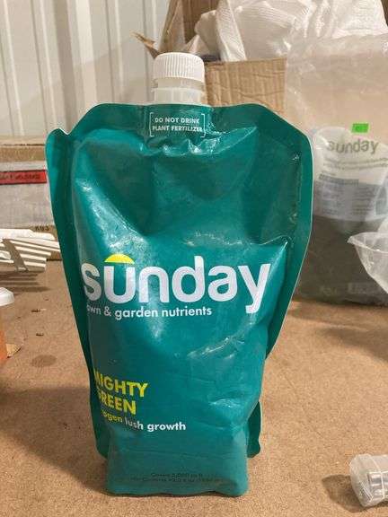 Sunday Lawn & Garden Nutrients-43.3 oz-covers 5,000 sq ft