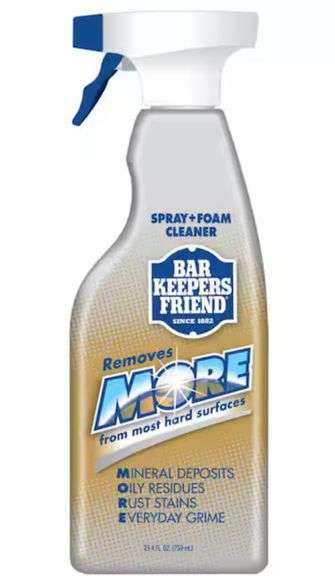 Bar Keepers Friend
25.4 oz. More Spray and Foam All-Purpose Cleaner