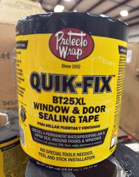 Protecto Wrap Quik-Fix Window & Door Sealing Tape - 50’ Roll
