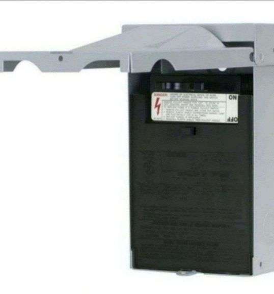 Eaton 60 Amp 120/240-Volt 14,400-Watt Non-Fused Air Conditioning Disconnect