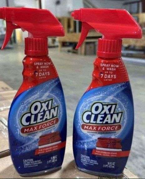 2- OxiClean Max Force Laundry Stain Remover Spray, 16 fl oz