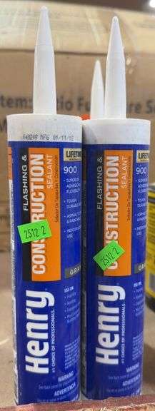 2 - Henry Flashing & Construction Sealant - 10.1fl oz
