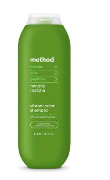 2- Method Color Protect Shampoo, Mindful Matcha, 14oz