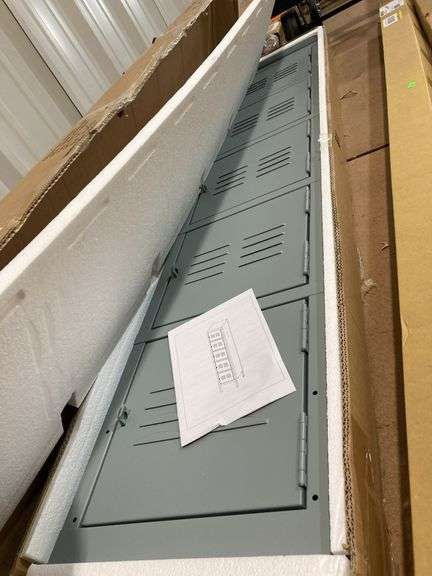 Fesbos Metal 5 Door Locker,Steel