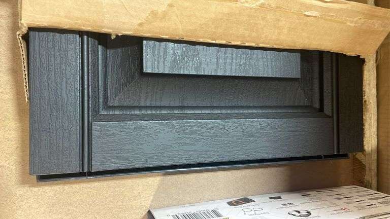 Ply Gem
15 in. x 71 in. Raised Panel Polypropylene Shutters Pair in Black