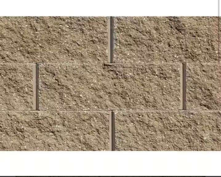 Rockwood Retaining Walls
Sapphire 17.25 in. x 6 in. x 12 in. Sandstone Concrete Garden Wall Block (27-Pieces/20.25 sq. ft. /Pallet)