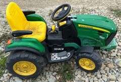 John Deere Battery-Powered Ride-On Toy Tractor, may need new battery, NO CHARGER