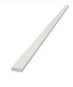 30 Piece primed Albasia Trim Boards 11/16” x 3-1/2” x 88” square edge white you are bidding times the money