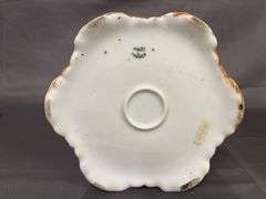 Porcelain Chocolate Pot by N&C France with Floral Design