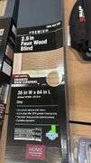 Home Decorators Collection
Driftwood Gray Cordless Premium Faux Wood blinds with 2.5 in Slats - 35 in W x 64 in L (Actual Size 34.5 in W x 64 in L)