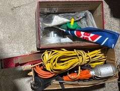 ‘Chicago Cubs’ Banner, Electrical Cables, and Hardware
