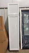 pantry cabinet in white 18”x84”x24”