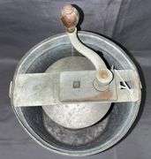 Premier Freezer Galvanized Hand-Crank Ice Cream Maker