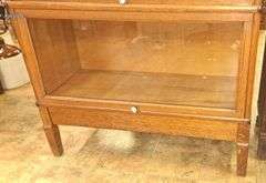 Macey 3 Stack Barrister Bookcase with Glass Fronts 14x34x16.25″
