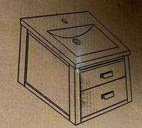 ARI vanity with top-Missing Some Hardware-24x18x19”