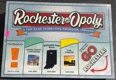 Rochester-Opoly Board Game Celebrating Rochester, Indiana