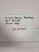 30 Piece primed Albasia Trim Boards 11/16” x 3-1/2” x 88” square edge white you are bidding times the money