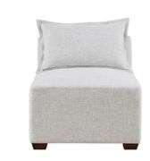 INK+IVY
Molly 34 in. Fabric Sectional Sofa in Silver Grey