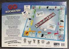 Rochester-Opoly Board Game Celebrating Rochester, Indiana