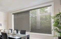 Home Decorators Collection
Driftwood Gray Cordless Premium Faux Wood blinds with 2.5 in Slats - 35 in W x 64 in L (Actual Size 34.5 in W x 64 in L)