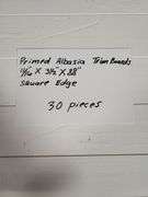 30 Piece primed Albasia Trim Boards 11/16” x 3-1/2” x 88” square edge white you are bidding times the money