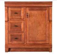 Home Decorators Collection
Naples 30 in. W x 21.63 in. D x 34 in. H Bath Vanity Cabinet without Top in Warm Cinnamon