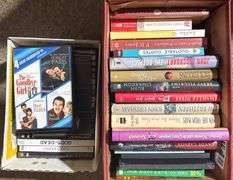 DVD Movies and Hardcover Books