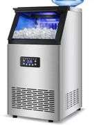 SOZT
17in.120 lbs./24H Half Size Cubes Built-in/Freestanding Commercial Ice Maker With 30 lbs. Storage Bin in Stainless Steel