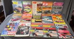 15 Car and Automotive Magazines, 1970s and 1980s Issues