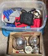 Reflective Spheres, Christmas Figurines, Gloves, and HI-PRO Bag