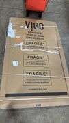 VIGO
Rialto 34 in. W x 58 in. H Pivot Frameless Tub Door in Chrome with 5/16 in. (8mm) Clear Glass