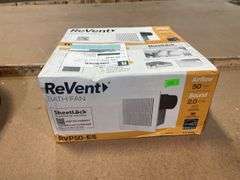 ReVent
50 CFM Quick Install Professional Ceiling and Wall Mount Easy Roomside Bathroom/Bath Exhaust Fan, ENERGY STAR